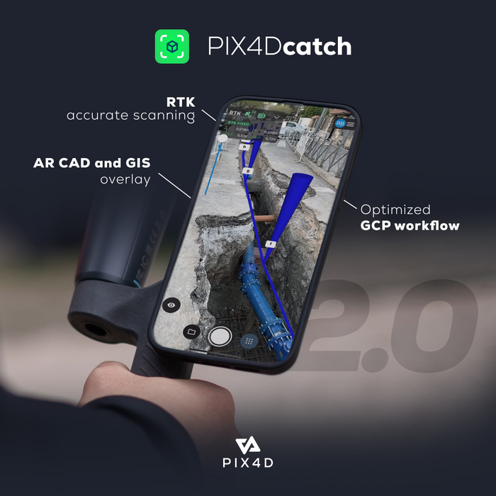 PIX4Dcatch mobile 3D scanning app