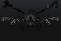 DJI T100 airframe front view with arms unfolded