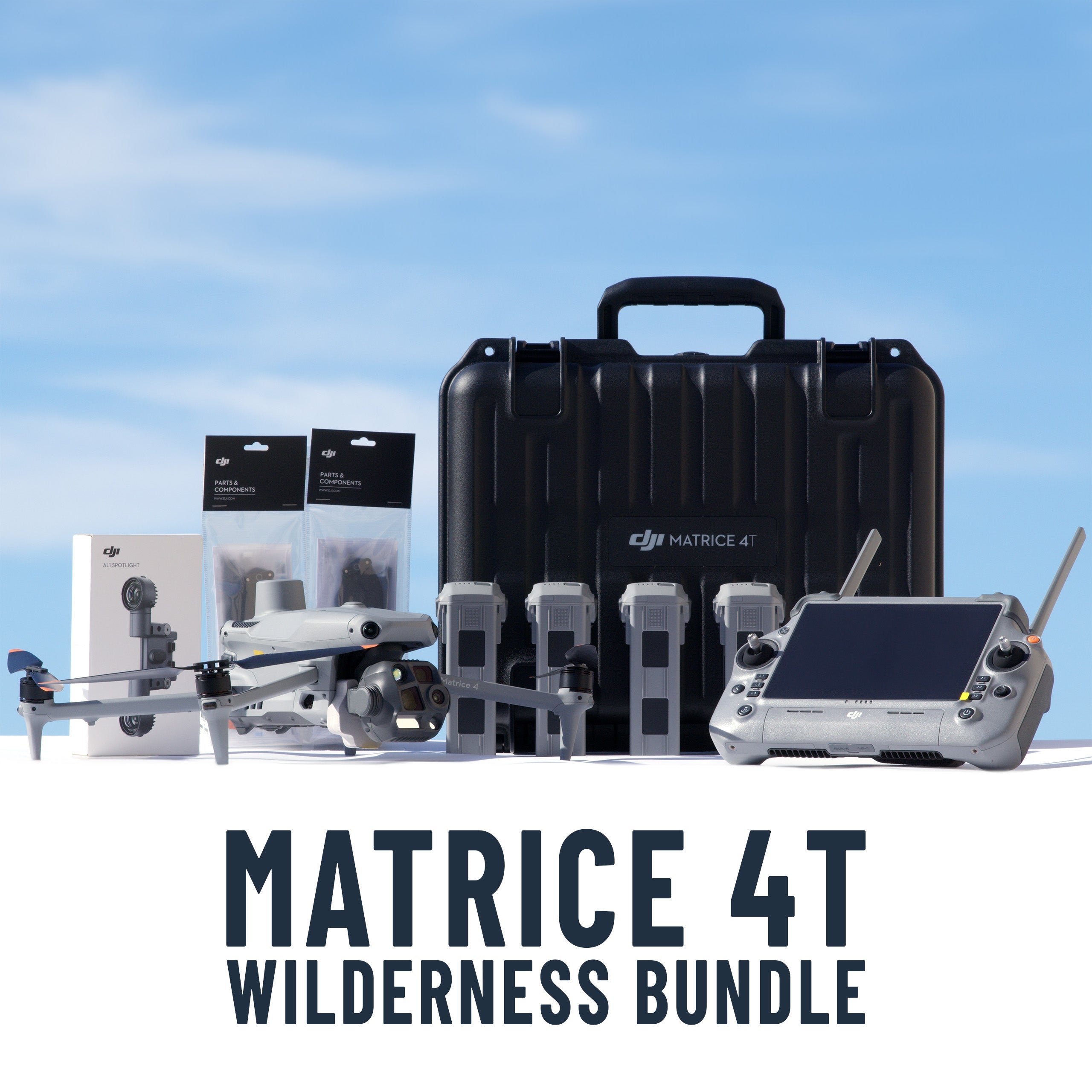 DJI Matrice 4T Thermal Drone Wilderness Bundle